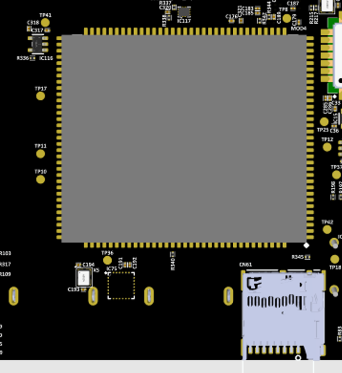 Raspberry Pi CM0 module on the FreeWili2 board