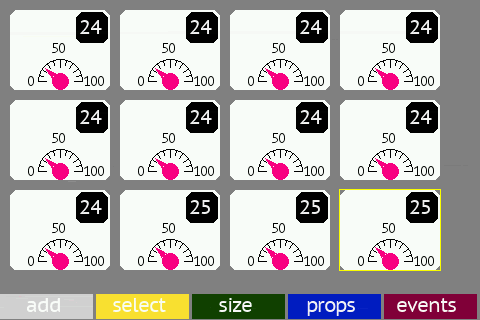 FreeWili2 3.5 inch 480 by 320 touchscreen